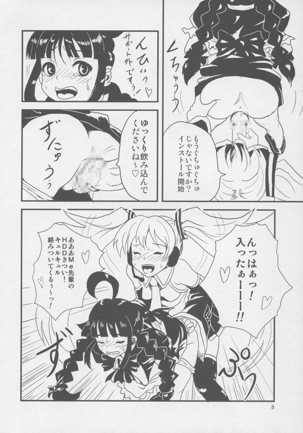 (C76) [popin'rabbit (Esora Koto)] MIKU x MEKU Install (OS-tan, VOCALOID) - Page 7