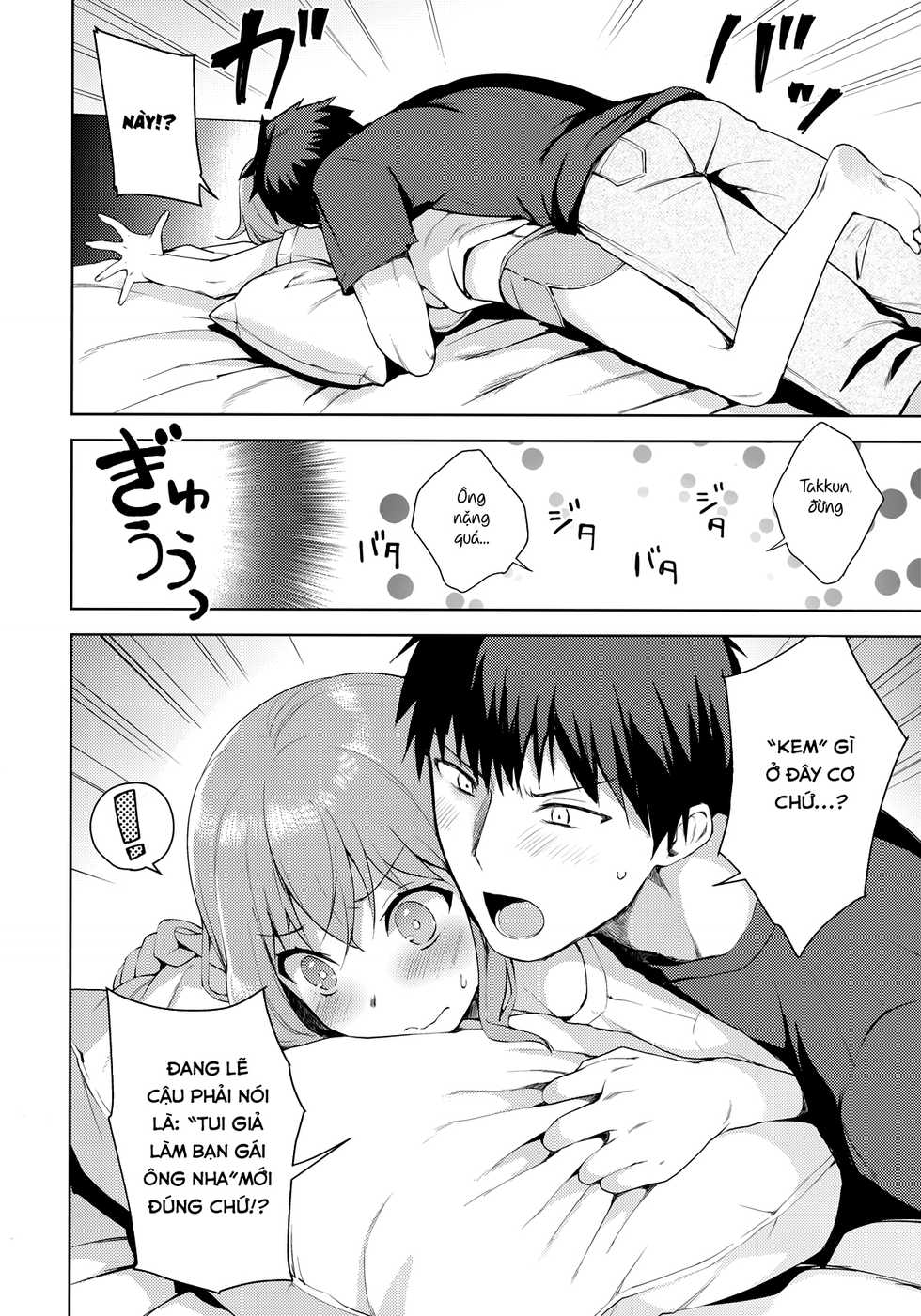 (C92) [candy paddle (NemuNemu)] Kanojo-gokko  [Vietnamese Tiếng Việt] [T.K Translation Team - Seian] - Page 9