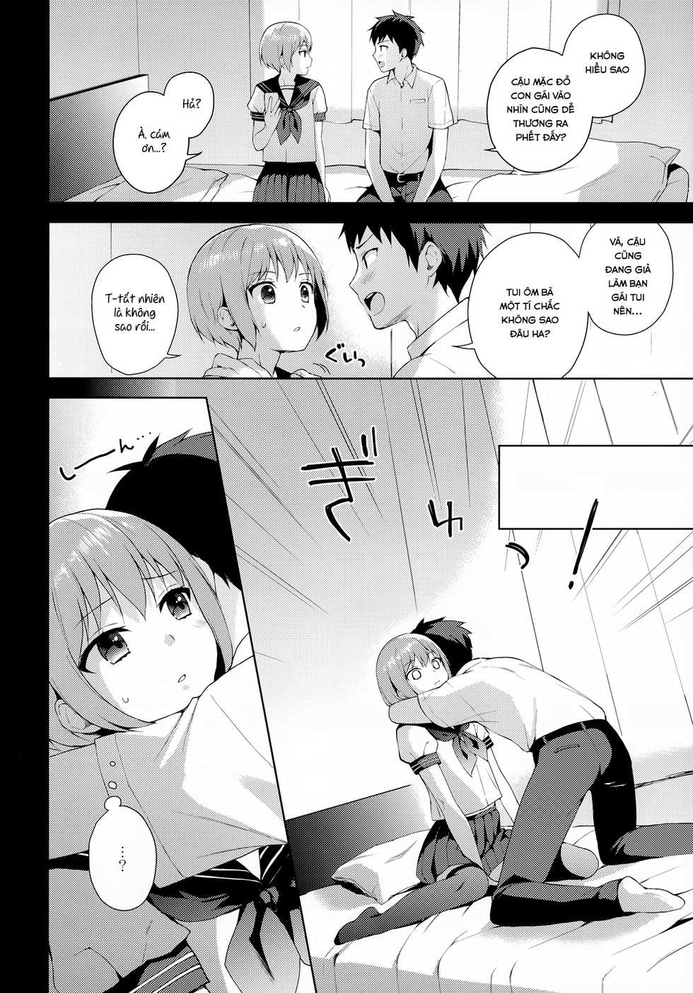 (C92) [candy paddle (NemuNemu)] Kanojo-gokko  [Vietnamese Tiếng Việt] [T.K Translation Team - Seian] - Page 15