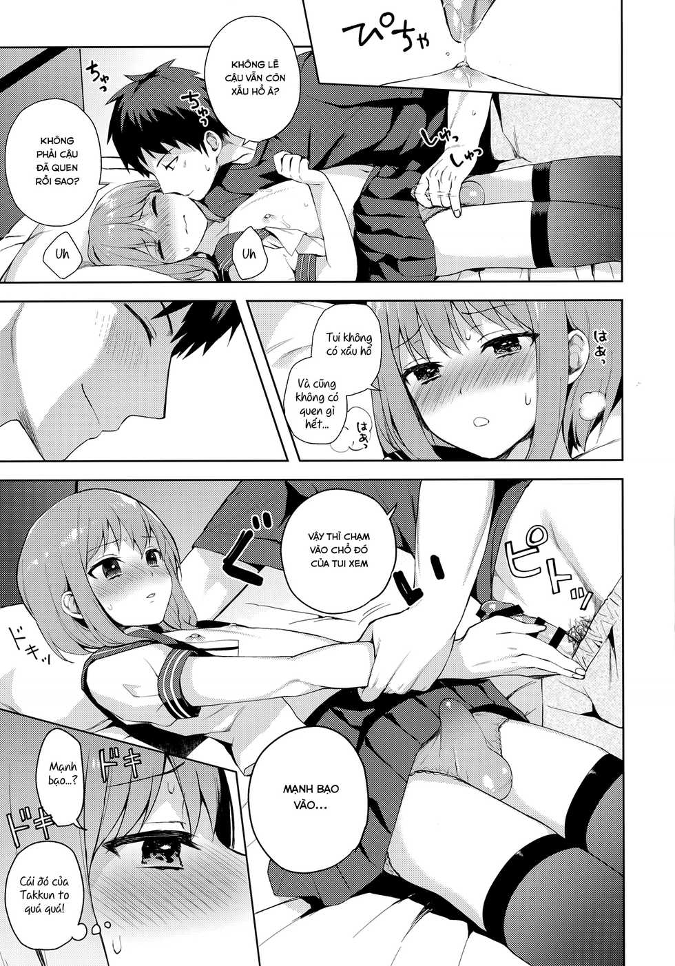(C92) [candy paddle (NemuNemu)] Kanojo-gokko  [Vietnamese Tiếng Việt] [T.K Translation Team - Seian] - Page 22