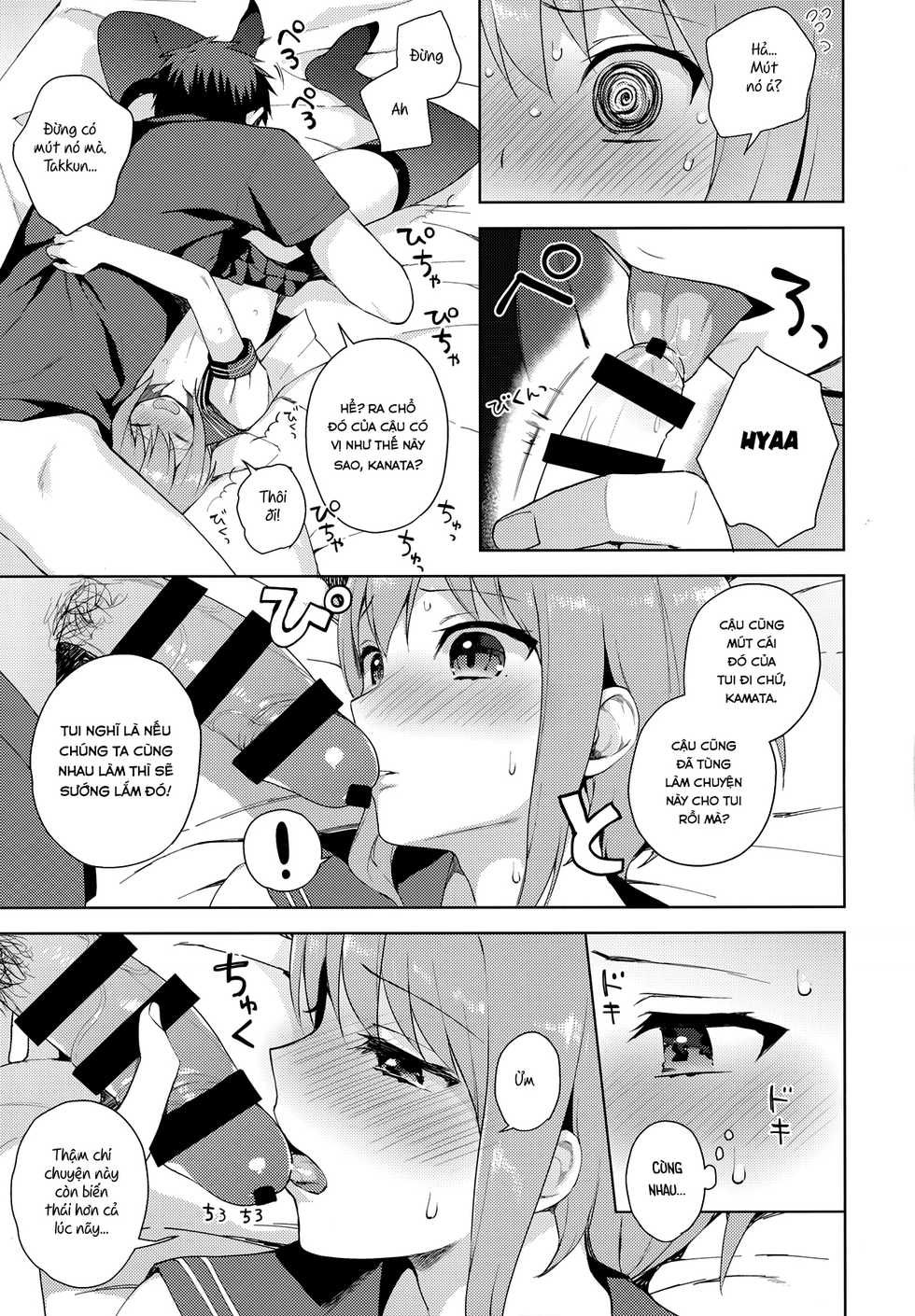 (C92) [candy paddle (NemuNemu)] Kanojo-gokko  [Vietnamese Tiếng Việt] [T.K Translation Team - Seian] - Page 28