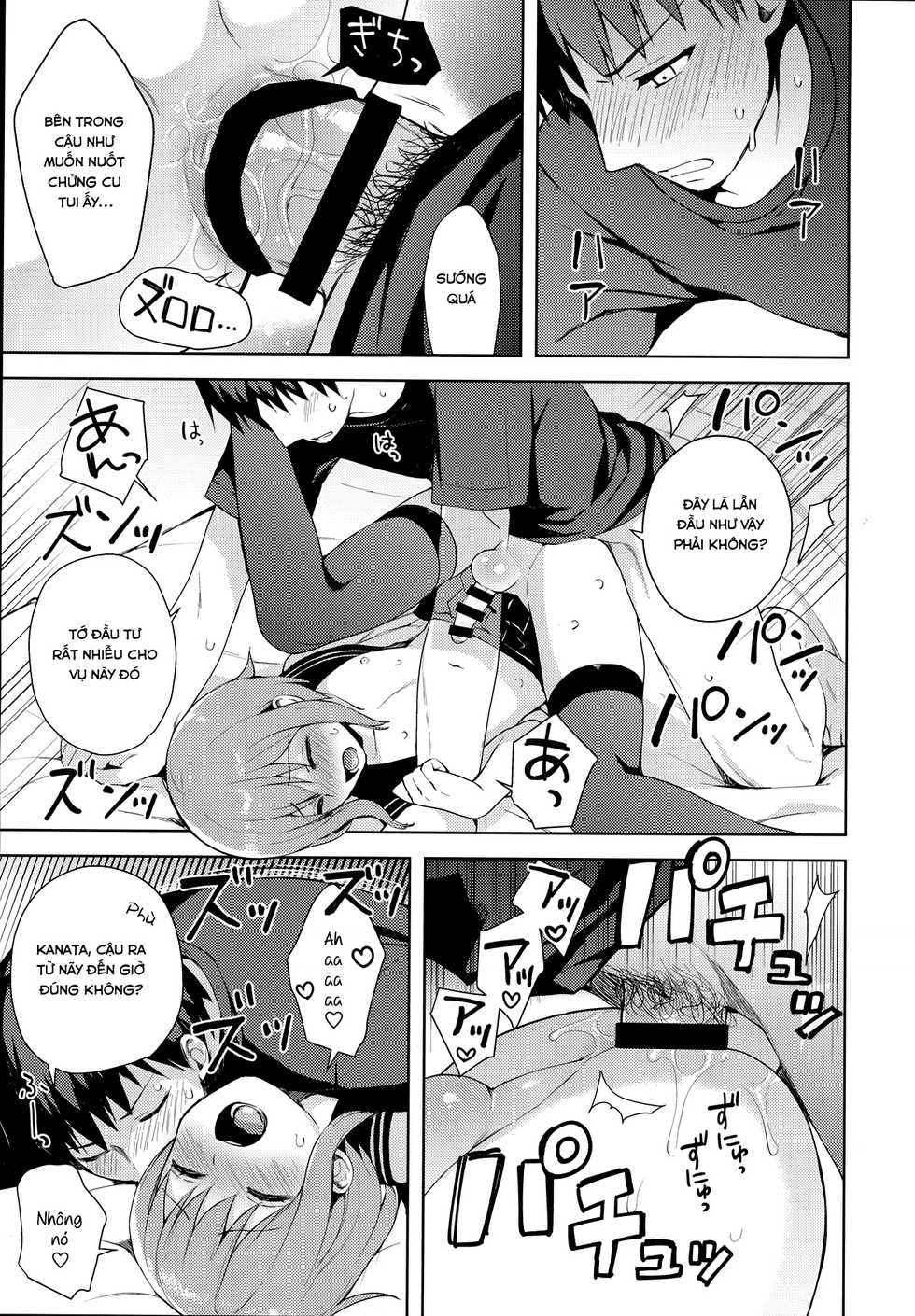 (C92) [candy paddle (NemuNemu)] Kanojo-gokko  [Vietnamese Tiếng Việt] [T.K Translation Team - Seian] - Page 40