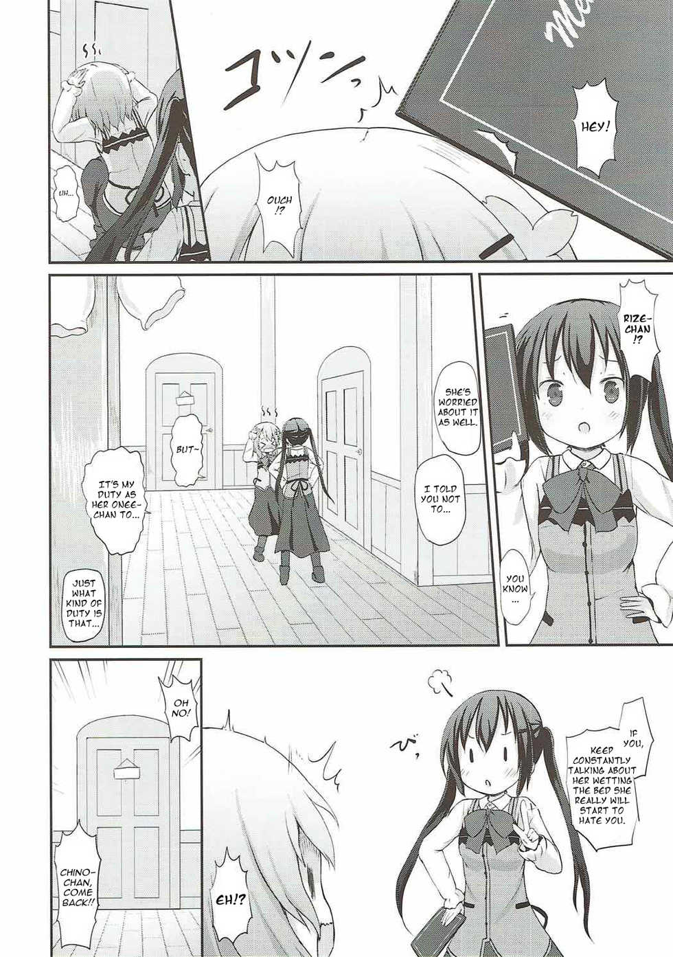 (C92) [Netekuras (Lolisin)] Chino-chan no Omata Check (Gochuumon wa Usagi desu ka?) [English] - Page 5