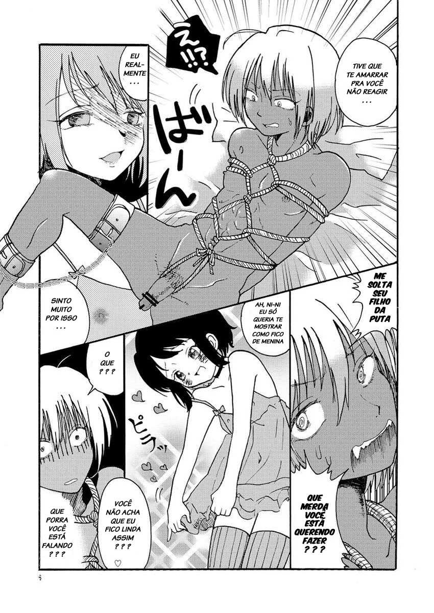 [Mary no Yamai (Taguchi)] Buta ni Sasagu Kyouki no Chou [Portuguese-BR] [LIANEF] [Digital] - Page 7