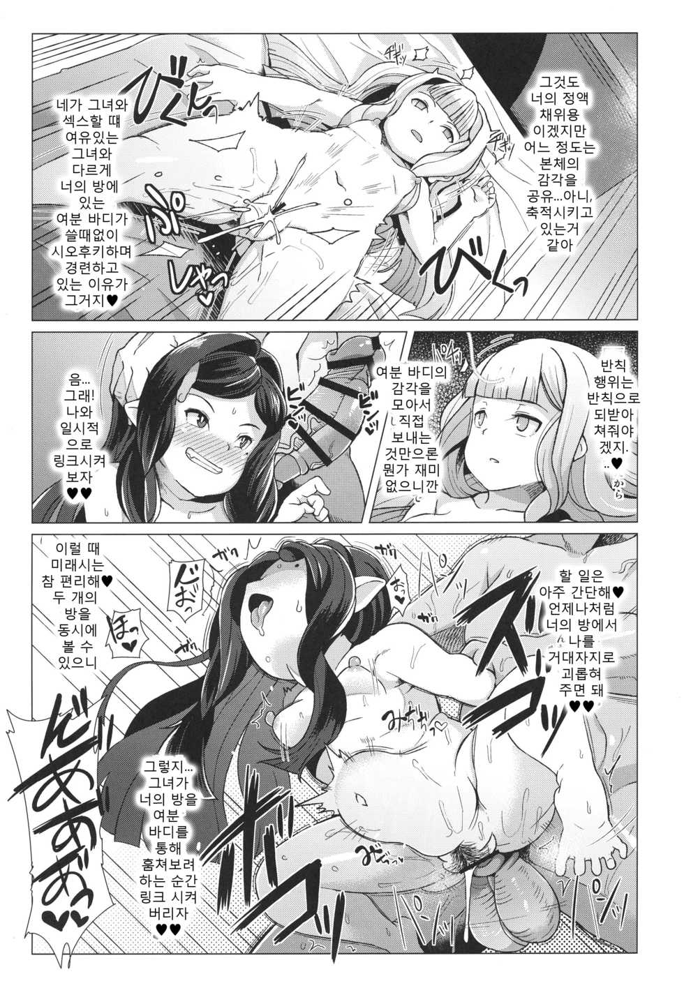 (C91) [Kuzunoha (Yumano Yuuki)] Arulumaya ni Uranatte Moraou. | 아루루 메이야 에게 점 봐달 라고 해보자. (Granblue Fantasy) [Korean] [타카짱] - Page 22