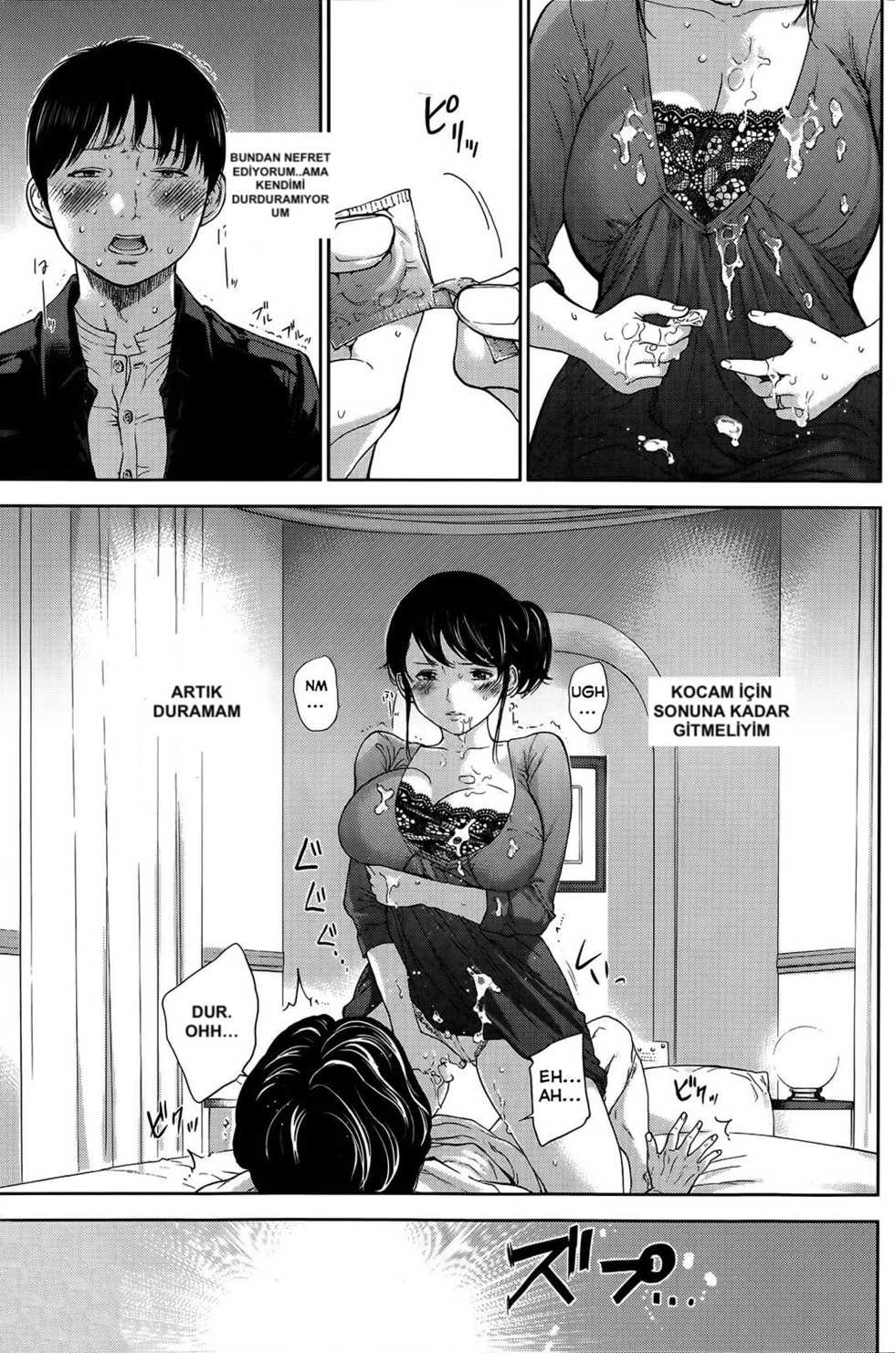 [Shikishiro Konomi] Netoraserare Ch. 8 (Namaiki! 2014-06) [Turkish] - Page 19