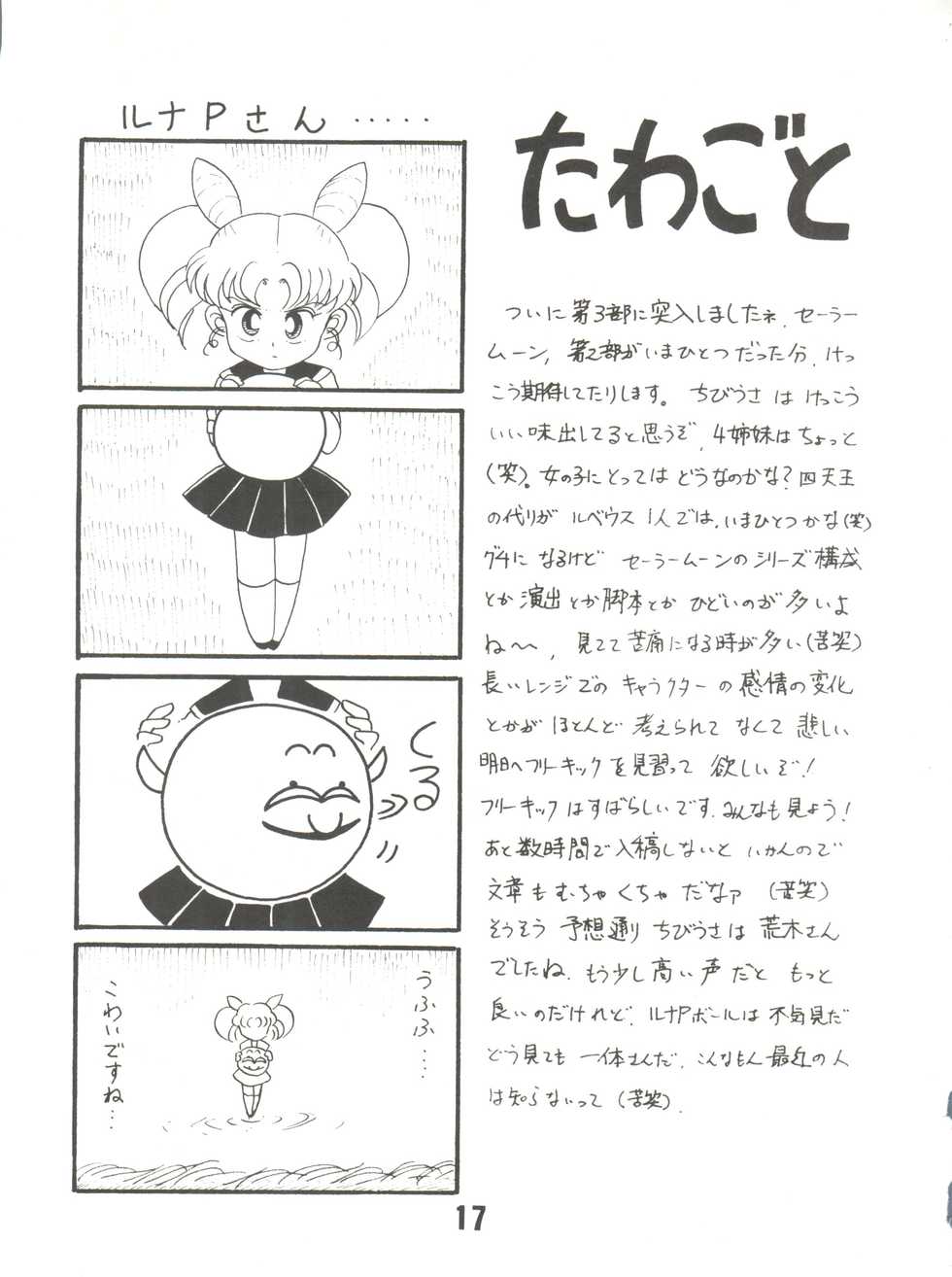 (C44) [Studio Tamo (Daikyojin, Donkey)] Pon Pon Pon 2 (Miracle Girls, Bishoujo Senshi Sailor Moon) - Page 17