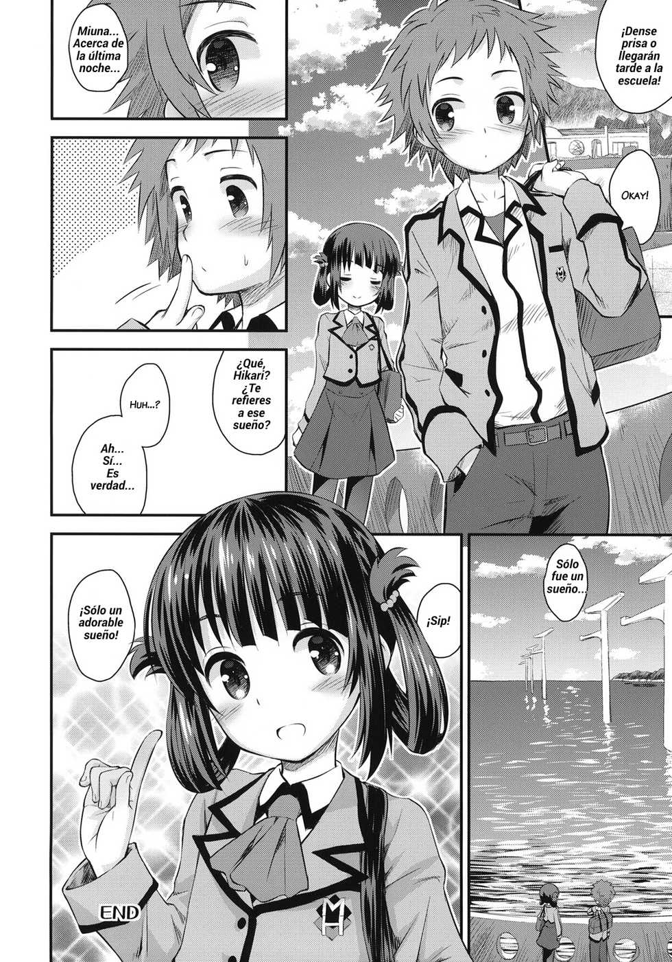 (C86) [Jido-Hikki (Kokekokko Coma)] Hatsu Miuna | La primera vez de Miuna (Nagi no Asukara) [Spanish] {R&L Love No Fansub} [Decensored] - Page 21