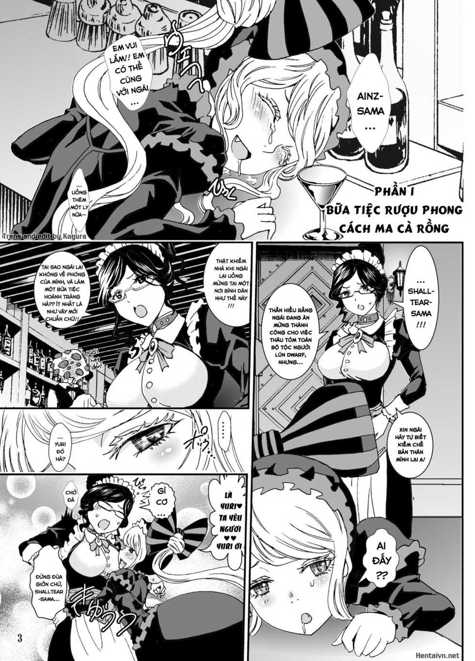 [Rurunoya (Rurukichi)] Nazarick Biyori 3 (Overlord) [Vietnamese Tiếng Việt] [Kagura] [Digital] - Page 3