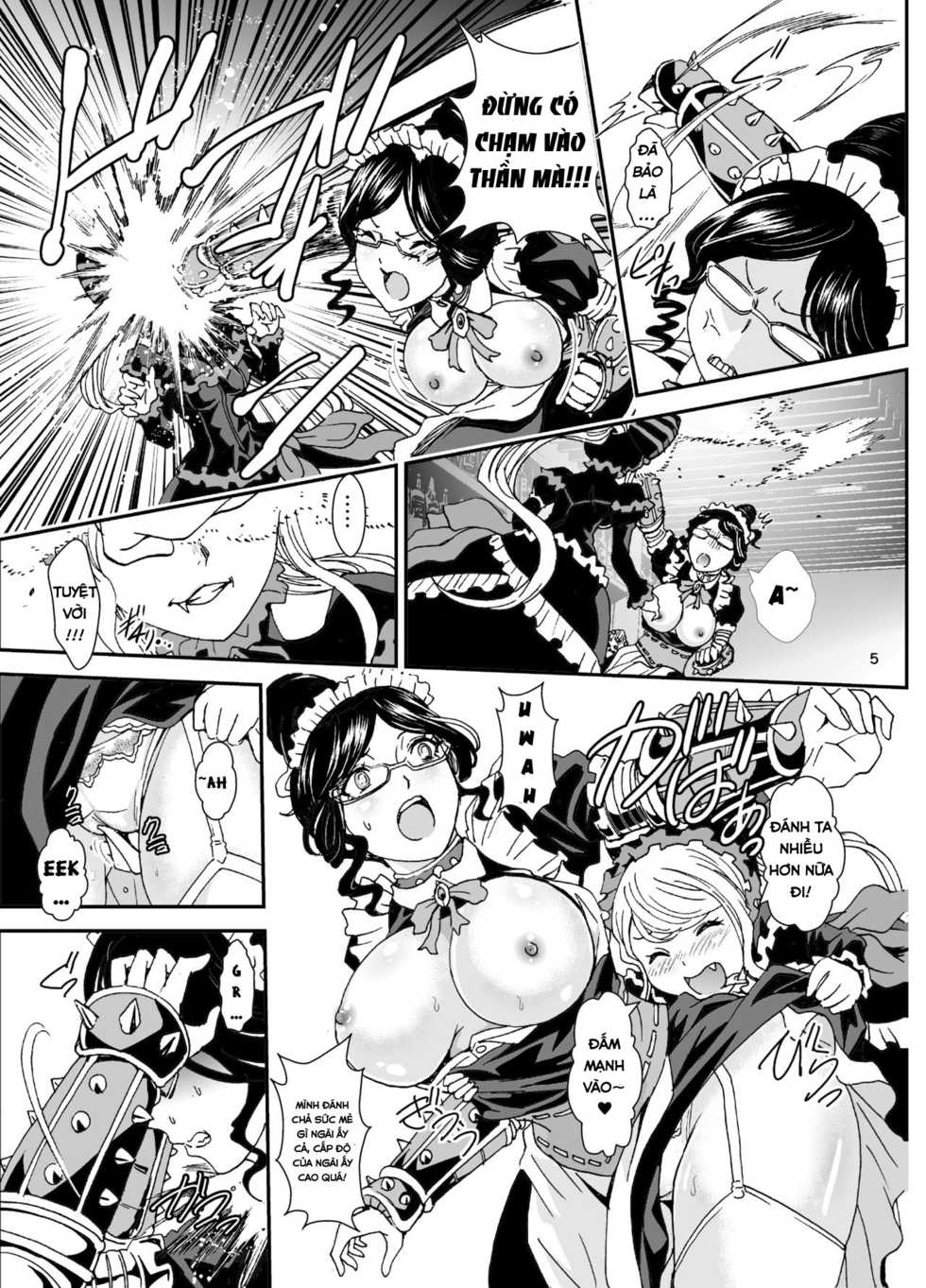 [Rurunoya (Rurukichi)] Nazarick Biyori 3 (Overlord) [Vietnamese Tiếng Việt] [Kagura] [Digital] - Page 5