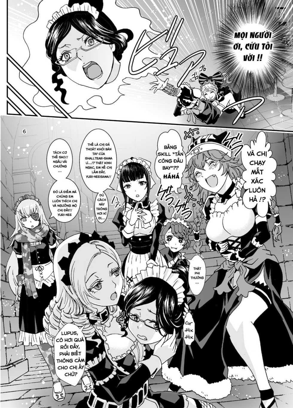 [Rurunoya (Rurukichi)] Nazarick Biyori 3 (Overlord) [Vietnamese Tiếng Việt] [Kagura] [Digital] - Page 6