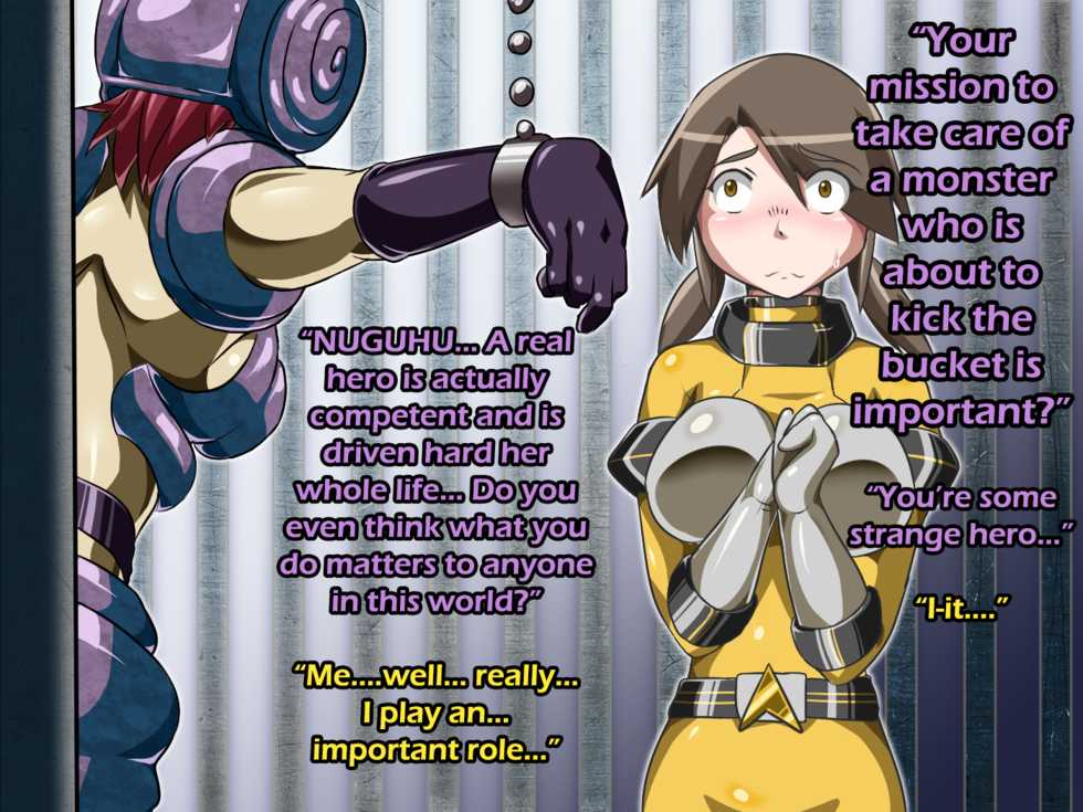 [ALLOWS (Nun)] Tri-Brighter Monster Transformation Project Task:002 [English] - Page 19