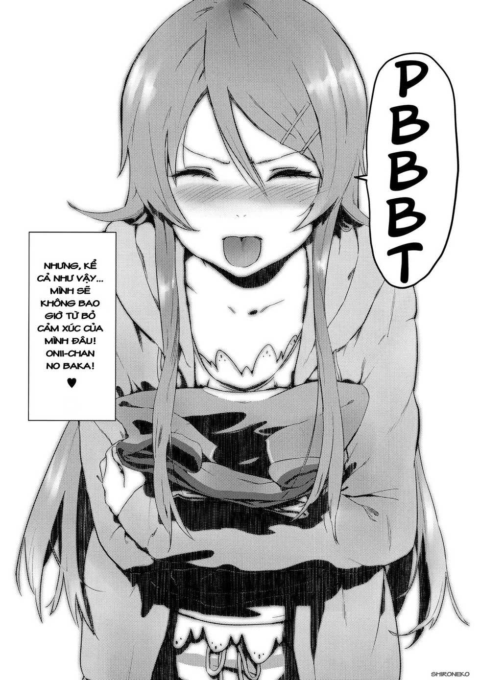 (C79) [Ajisaidenden (Kawakami Rokkaku, Takanashi Rei)] KIRINO NEVER SURRENDER (Ore no Imouto ga Konna ni Kawaii Wake ga Nai) [Vietnamese Tiếng Việt] [Shironeko Shiraori] - Page 12