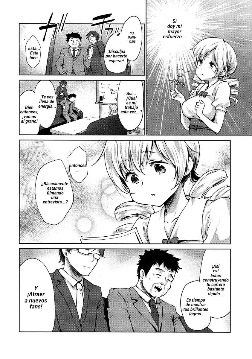 (C91) [Kaze no Gotoku! (Fubuki Poni, Fujutsushi)] Tomoe Mami Kaikan! Chijoku no Cosplay Interview | La embarazosa entrevista de Tomoe Mami con un cosplay deleitable (Puella Magi Madoka Magica) [Spanish] [R&L Love No Fansub] - Page 4