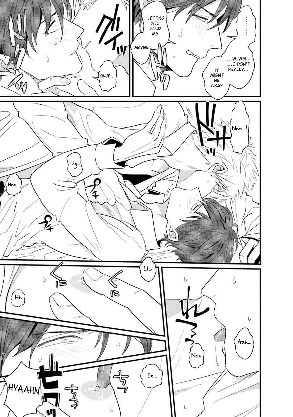 [U] Mukatsuku Douryou to Sex Friend ni Narimashita Ch. (1-2) [English] [Anzu] [Digital] - Page 19