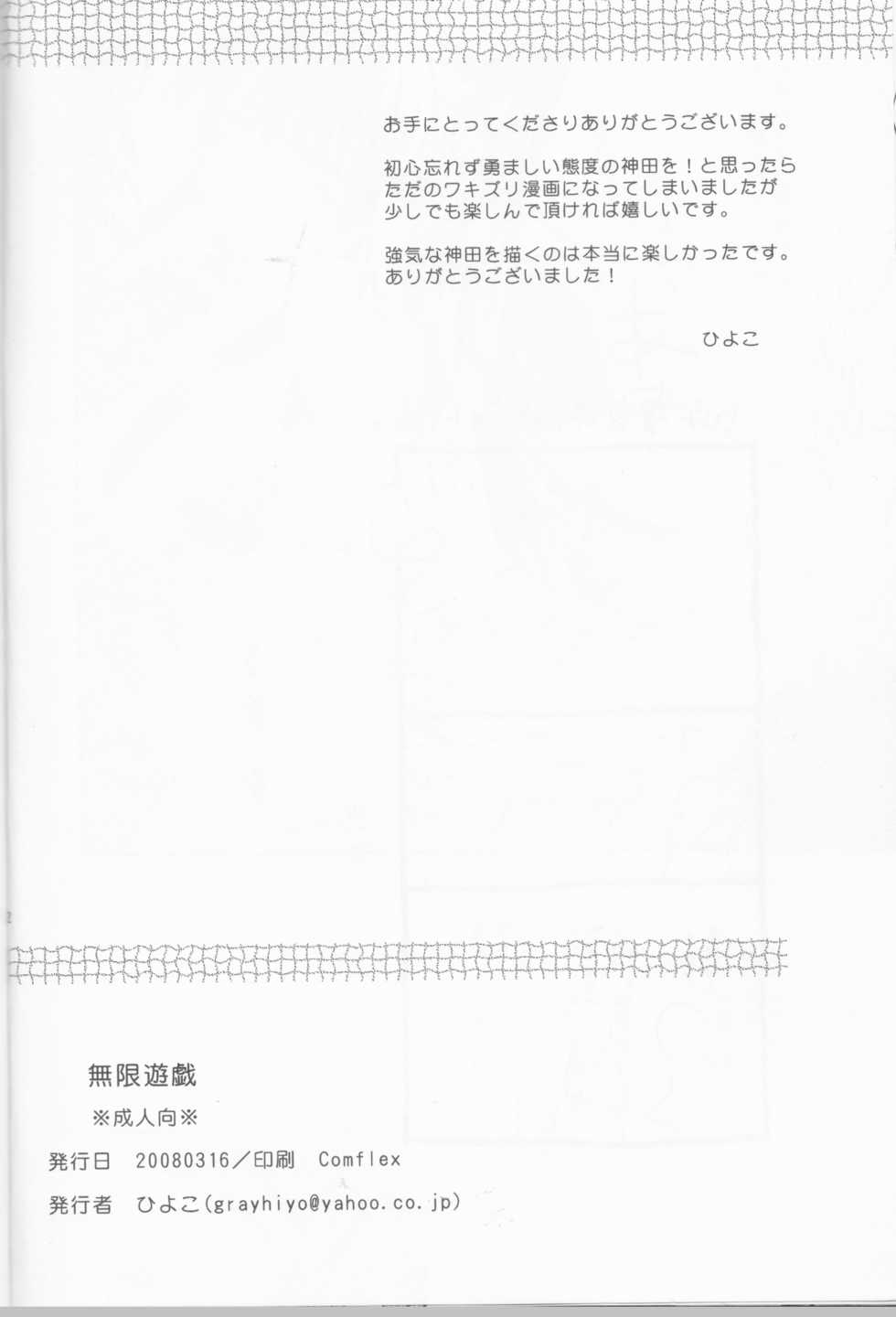 (HaruCC13) [Kurohinabako (Kuro Hiyoko)] Mugen Yuugi (D.Gray-man) - Page 22