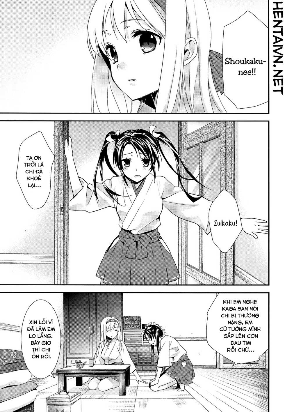 [Sweet Pea, COCOA BREAK (Ooshima Tomo, Ooshima Towa)] Yurizuru (Kantai Collection -KanColle-) [Vietnamese Tiếng Việt] [Góc Hentai] [2013-11-30] - Page 4