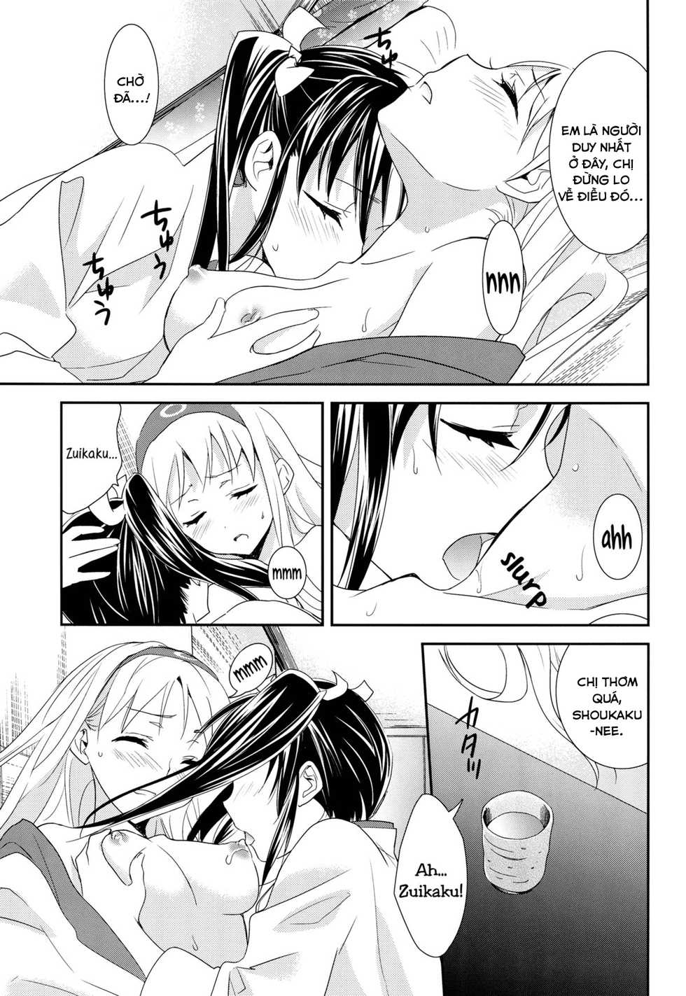 [Sweet Pea, COCOA BREAK (Ooshima Tomo, Ooshima Towa)] Yurizuru (Kantai Collection -KanColle-) [Vietnamese Tiếng Việt] [Góc Hentai] [2013-11-30] - Page 10