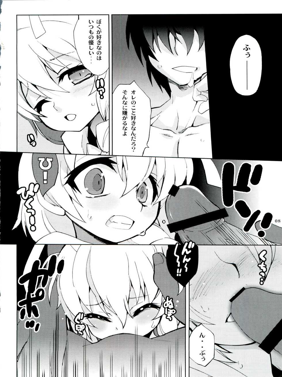 (Shota Scratch 17) [Mamagult (Takao Ukyou)] Super Link! Ver. Rodimus (Haiyore! Nyaruko-san) - Page 8