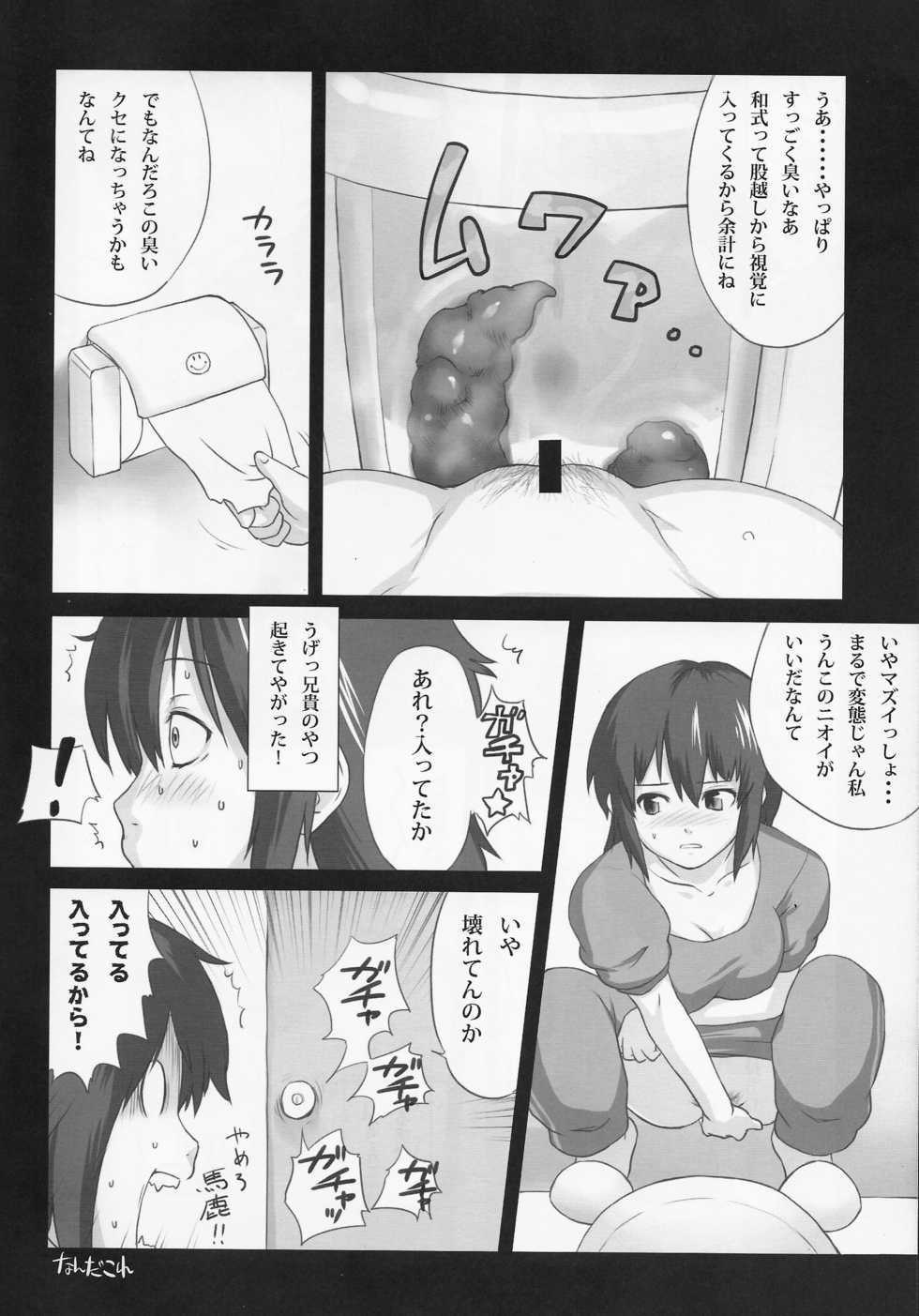 (C85) [Nichijou Superumisu (6Q)] Baka Aniki Hentai Mokushiroku #01 - Page 7