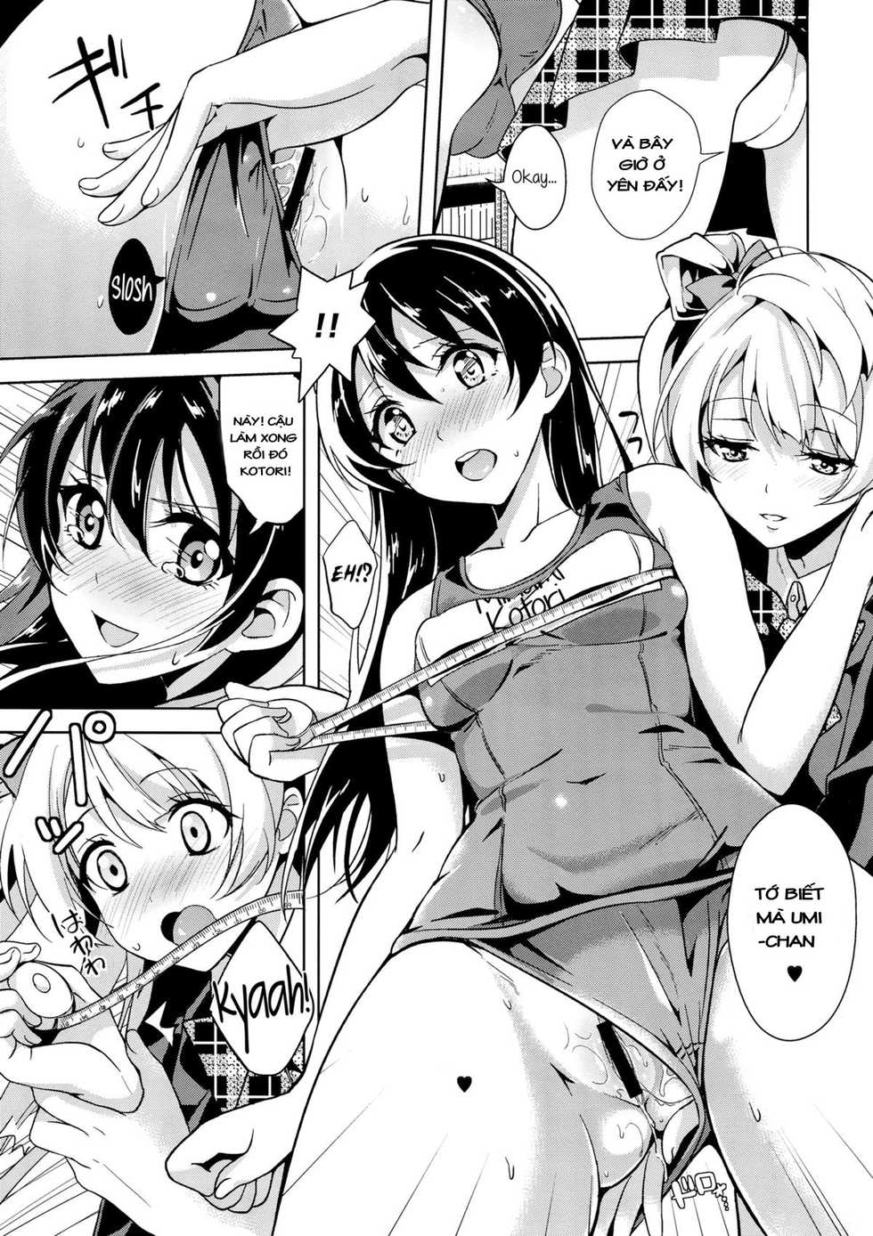 (Bokura no Love Live! 4) [MuraMura Pocky, Sinosino (Kasumi, Sinohara Sinome)] Muffin Affection (Love Live!) [Vietnamese Tiếng Việt] [Demon Victory Team] - Page 18