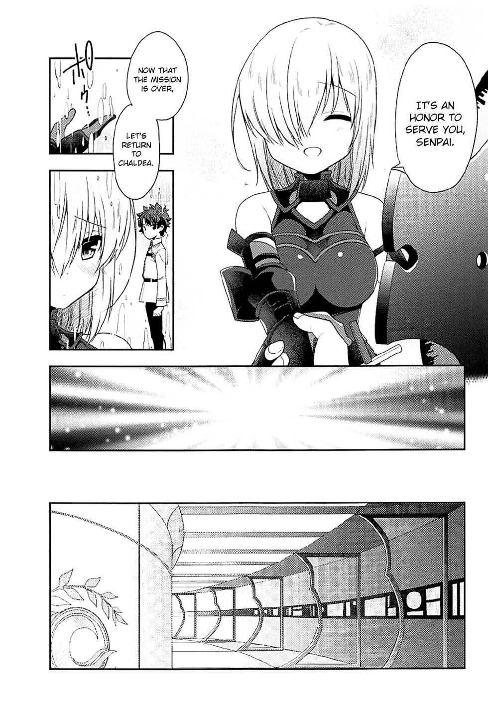 (COMIC1☆12) [R*kaffy (Aichi Shiho)] Watashi, Senpai ni Koi Shichatta Mitai desu | I Seem to Have Fallen for Senpai (Fate/Grand Order) [English] [Saint Quartz Scans] - Page 5