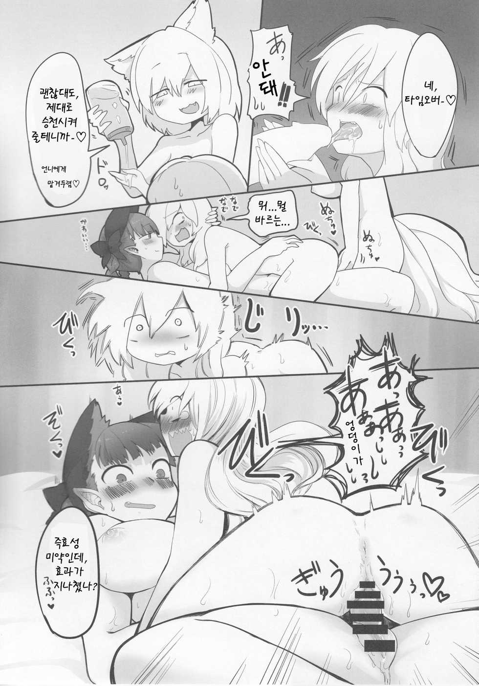 (C91) [RTD (Mizuga)] Rental Shikigami Pet San (Touhou Project) [Korean] - Page 24