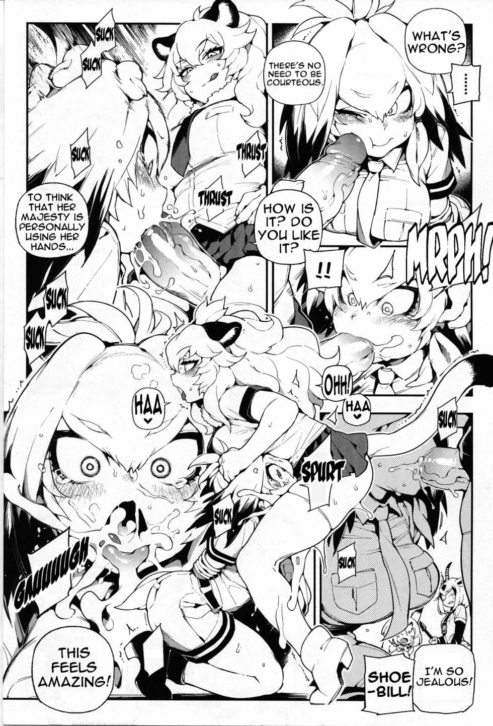 (FF30) [Bear Hand (Fishine, Ireading)] BEAST FRIENDS (Kemono Friends) [English] [Muttonsword, Degenerate_X] - Page 7
