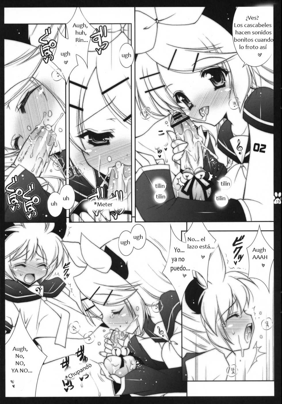 (COMIC1☆2) [Shigunyan, Soyoking (Shigunyan, Soyoki)] Nyan Nyan Daisakusen (VOCALOID) [Spanish] [RazorRain] - Page 17