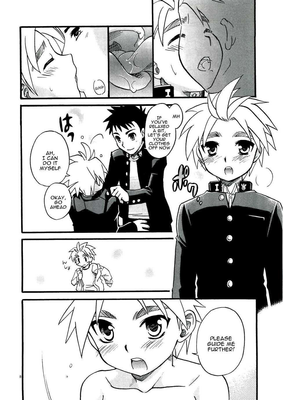 (C71) [Yama Momo Kajitsu (Tachibana Momoya)] Cheer Boy Ichinen-sei | Cheer Boy Freshman [English] [alparslan] - Page 7