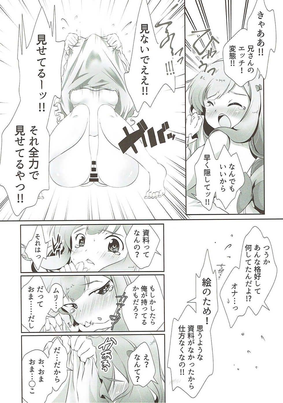 (C92) [INDEX:410 (Shindou Mayumi)] Nii-san... Dopyu Dopyu Shite (Eromanga Sensei) - Page 4