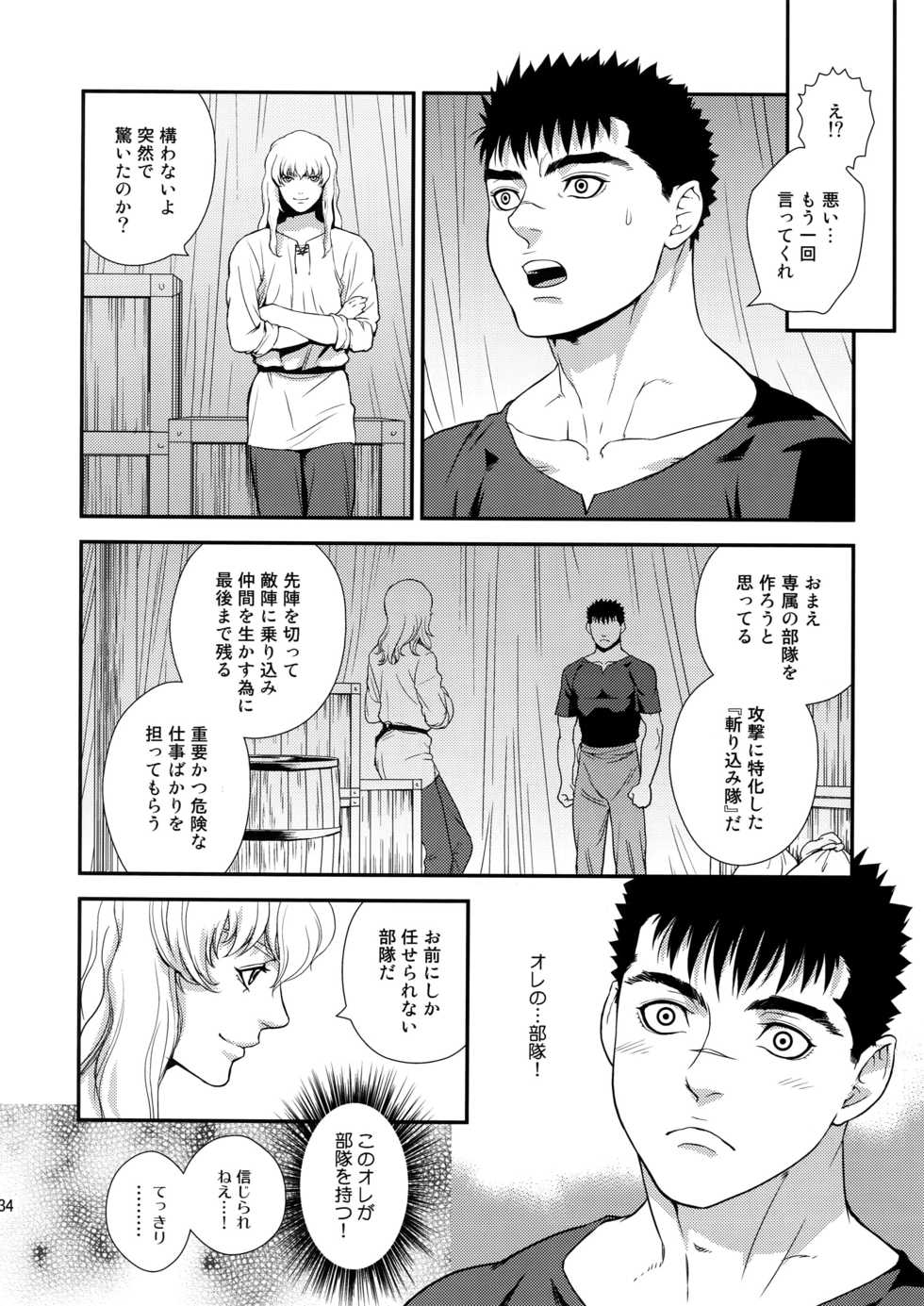 (C90) [Killer Bambi (Matsumoto Inaki)] Killer Bambi Guriga Sairoku-shuu2 2013-2014 Set (Berserk) - Page 33