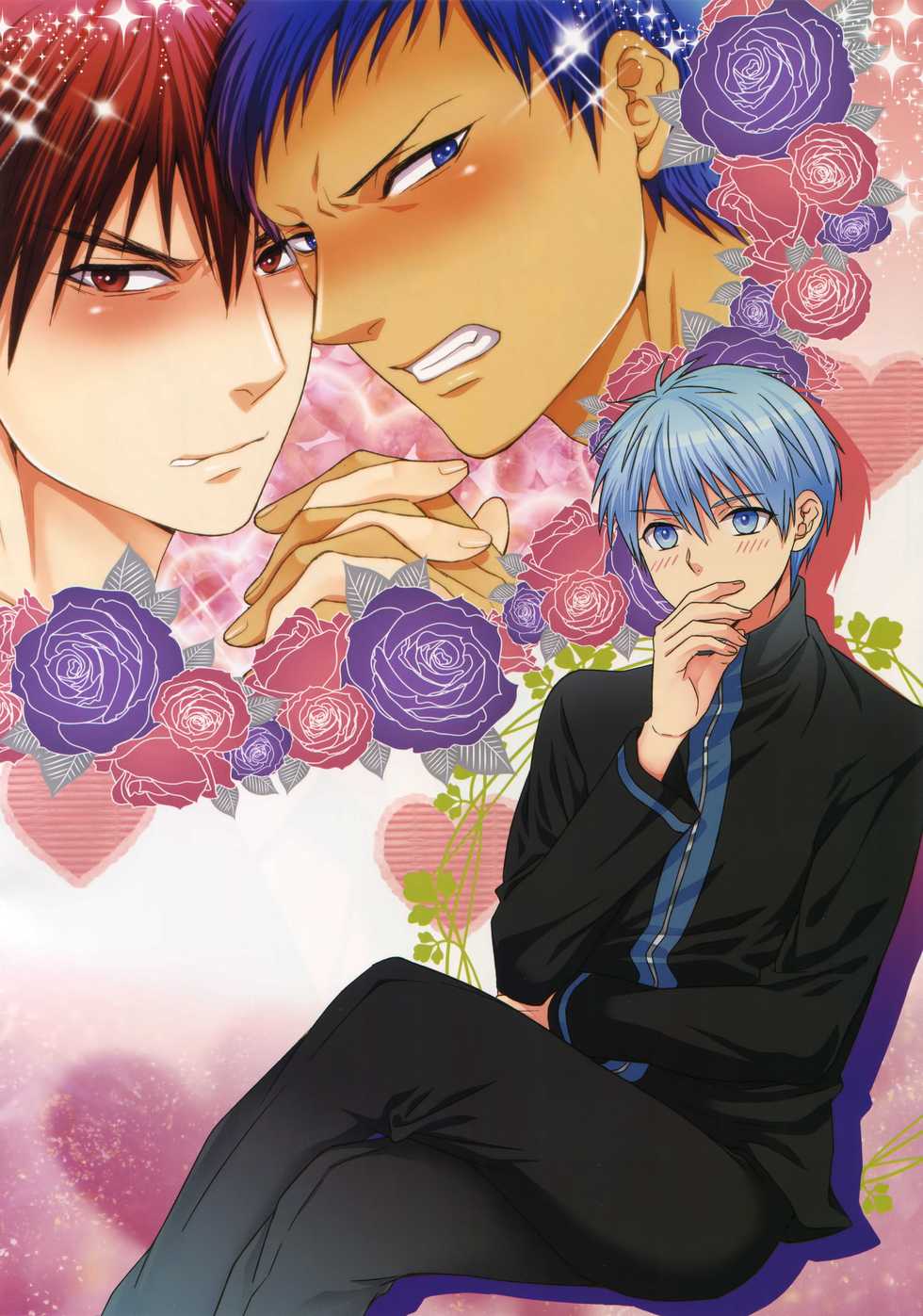 (C84) [Karaage Of The Year (Karaage Muchio)] AOKAN (Kuroko no Basuke) - Page 5