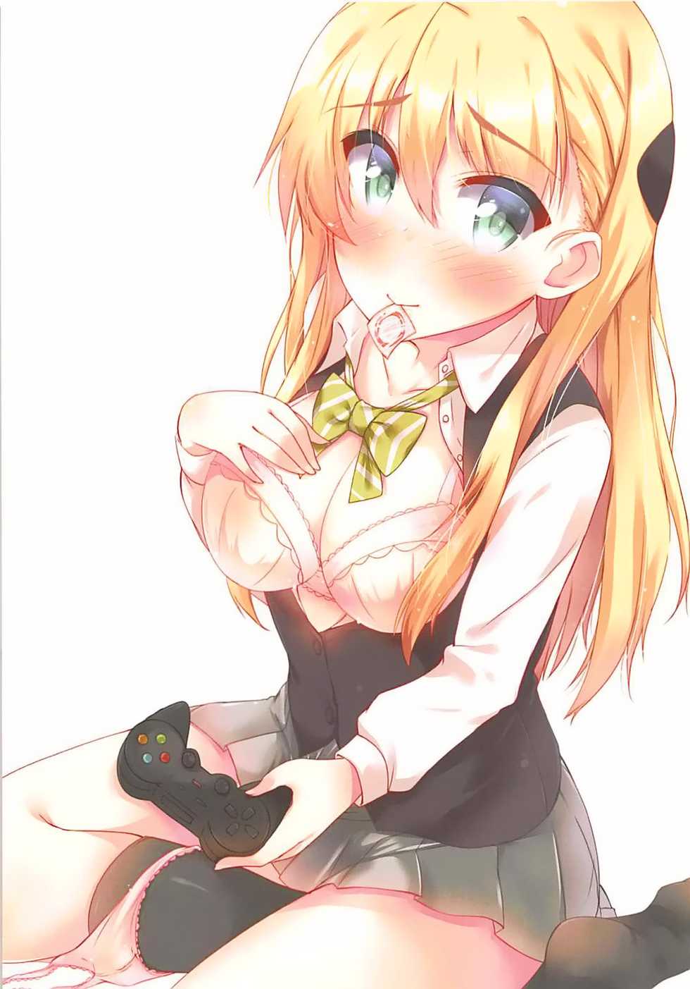 (C92) [Mocomocodo (Nukunuku Batten)] Tendou Karen to Dokidoki Himitsu Game (Gamers!) [Chinese] [oo君個人漢化] - Page 4