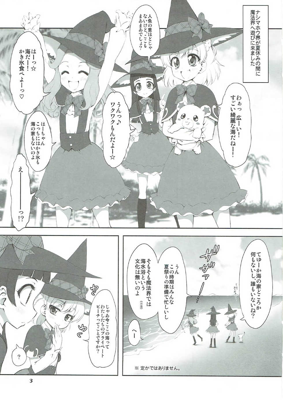 (C91) [Chinpudo (Marui)] Wrinkle Stick (Mahou Tsukai PreCure!) - Page 2