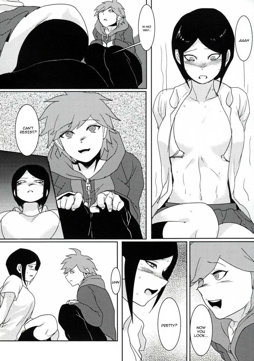 (Gakuen Trial) [Hanaji (Douman Ao)] Psycho x Fake (Danganronpa) [English] [Amamiami-kun] - Page 13