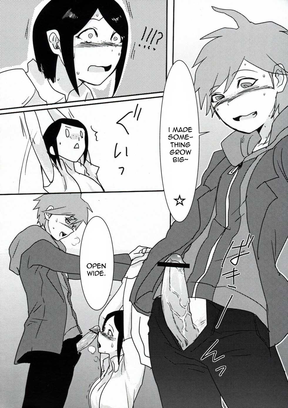 (Gakuen Trial) [Hanaji (Douman Ao)] Psycho x Fake (Danganronpa) [English] [Amamiami-kun] - Page 17