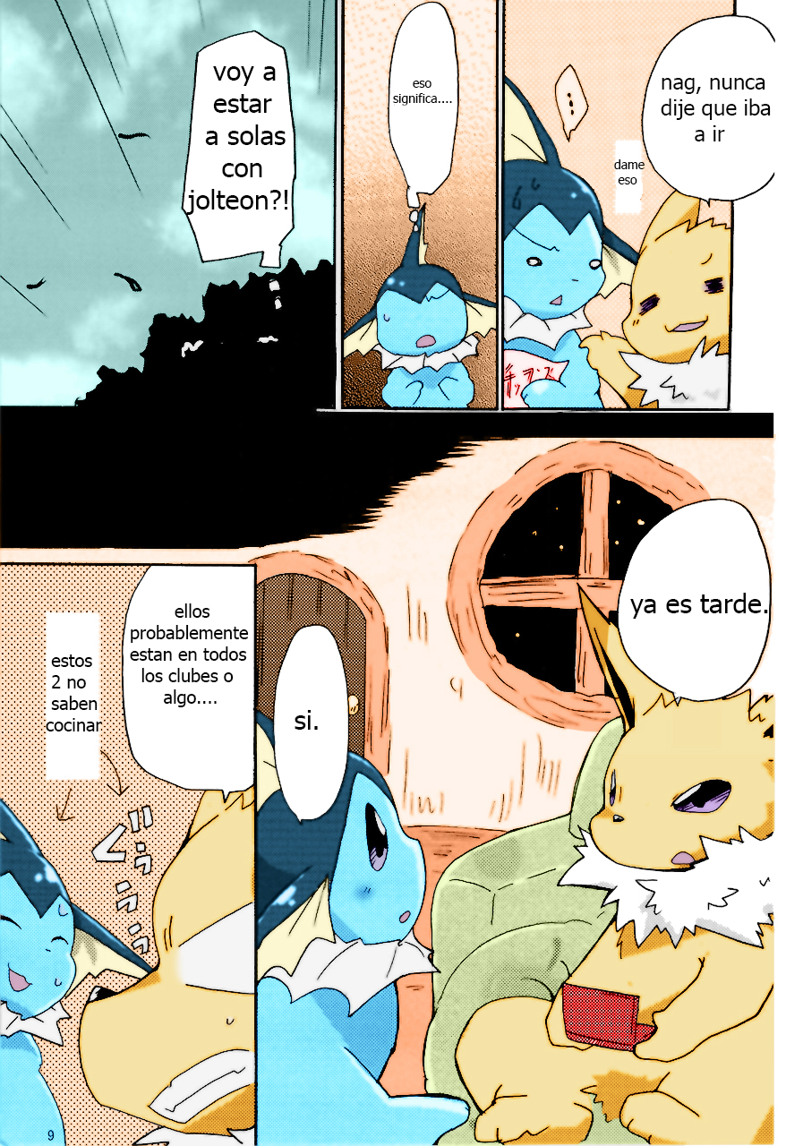 [Azuma Minatu] plan epico para un baño emocionante! (Pokémon) [spanish] [Colorized] - Page 4