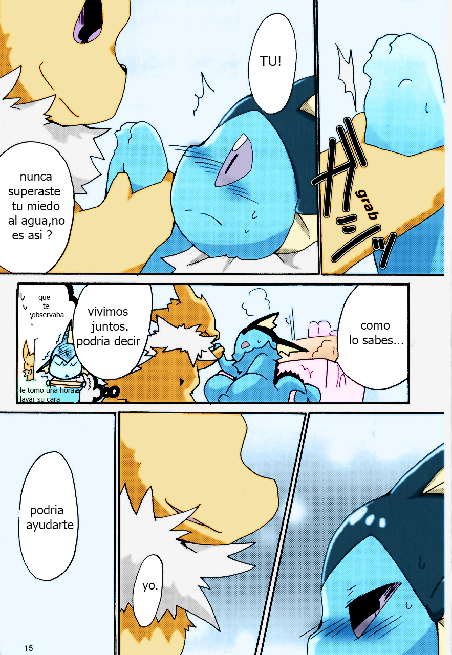 [Azuma Minatu] plan epico para un baño emocionante! (Pokémon) [spanish] [Colorized] - Page 10