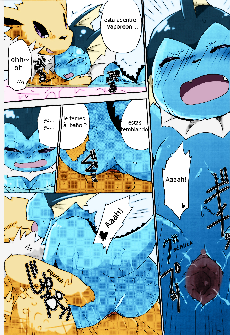 [Azuma Minatu] plan epico para un baño emocionante! (Pokémon) [spanish] [Colorized] - Page 21