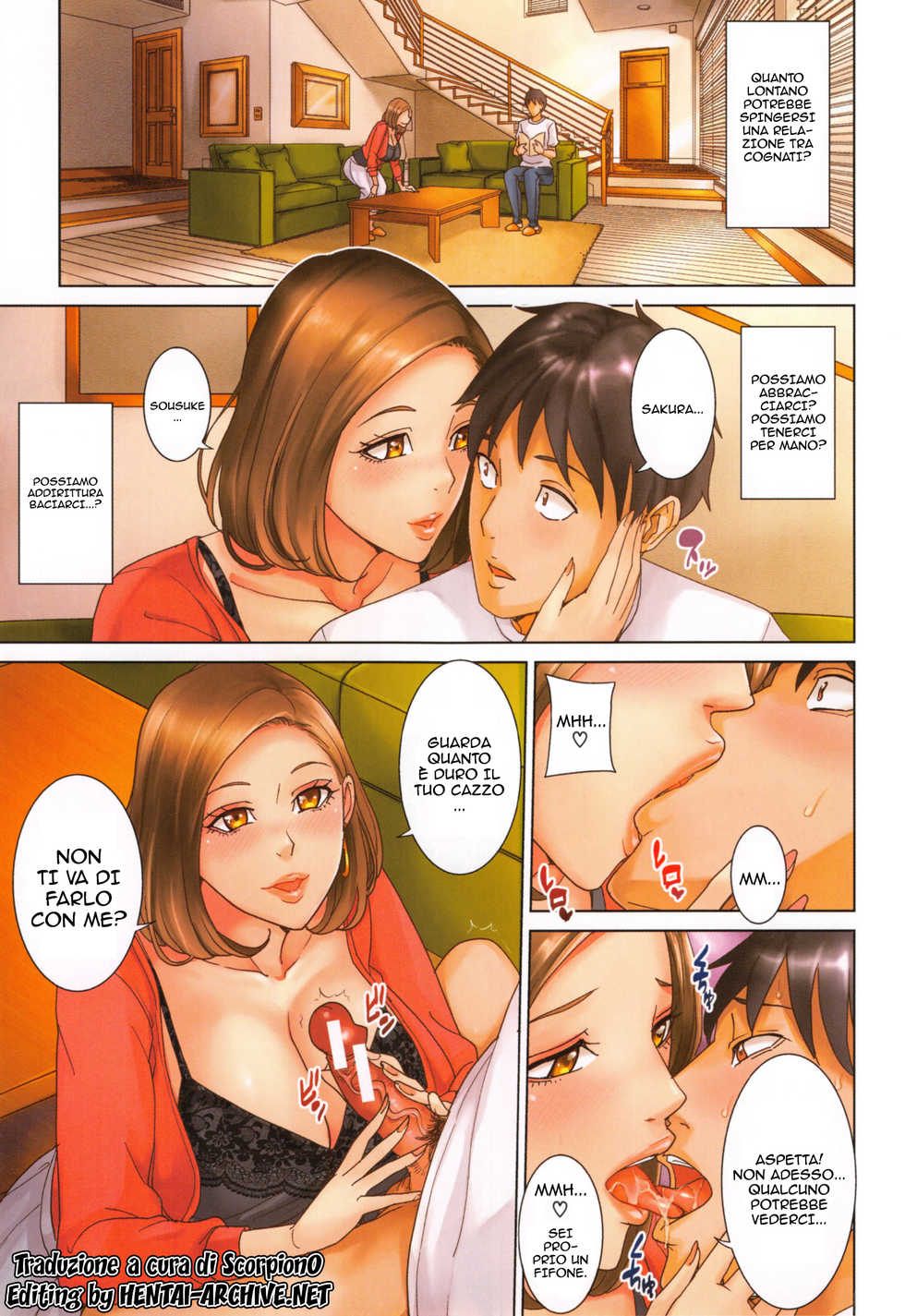 [Maimu-Maimu] Aniyome Bitch Life | La vita da puttana di mia cognata Ch. 1-4 [Italian] {hentai-archive.net} - Page 6
