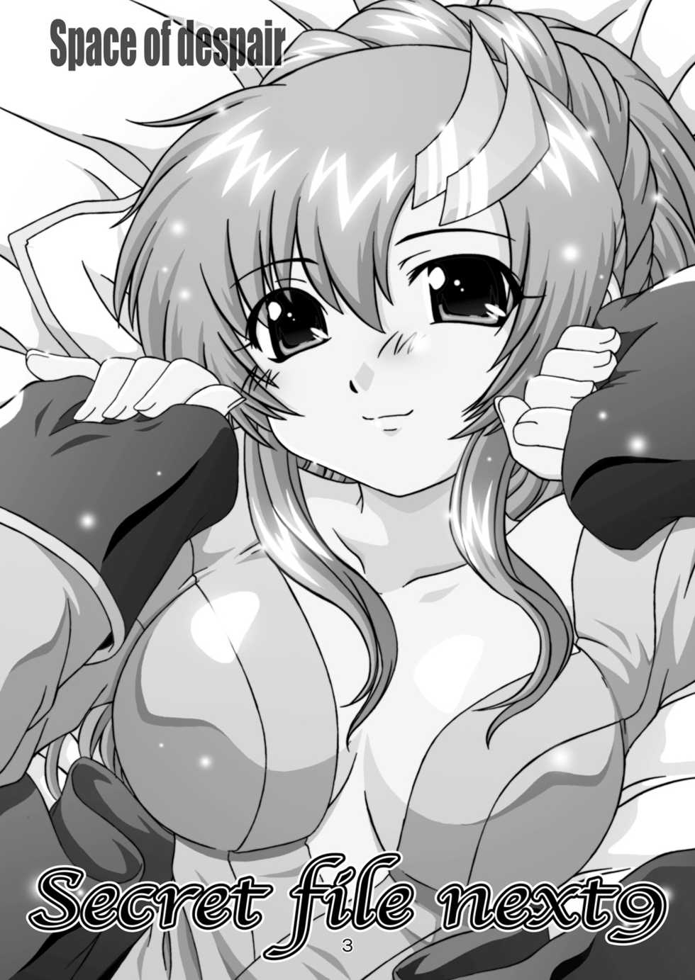 [Studio Wallaby (Takana Yu-ki)] SECRET FILE NEXT 9 - Space of Despair (Gundam Seed) [Digital] - Page 3