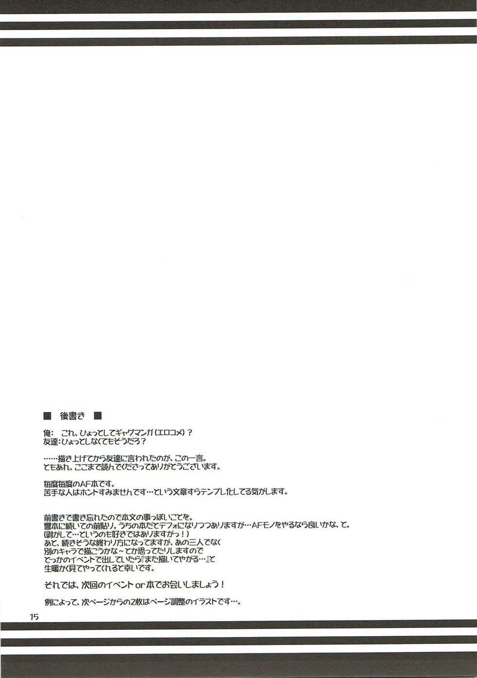 (C85) [ELHEART'S (Ibuki Pon)] Toki ni wa Konna Tokubetsu Chiryou! (Kantai Collection -KanColle-) - Page 14