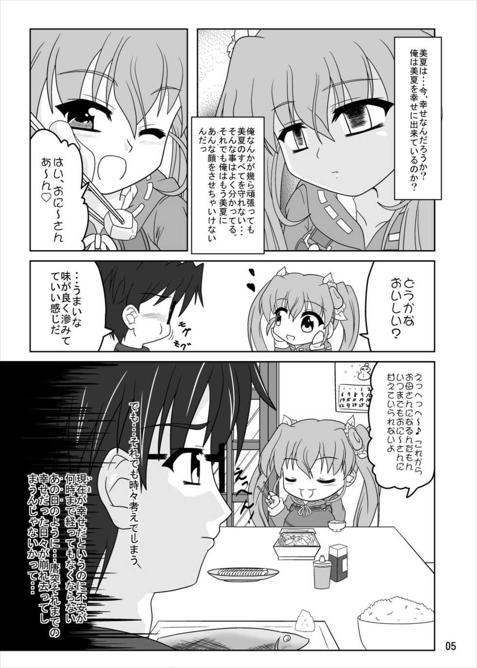 [Kamepotel (Izuki Jirou)] Nogizaka Mika no Mitsugetsu (Nogizaka Haruka no Himitsu) [Digital] - Page 4
