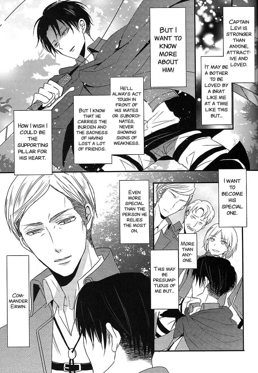 (Chousa Heidan no Renai Jijou) [UNAP! (Maine)] I give heart to you (Shingeki no Kyojin) [English] [SMDC] - Page 9