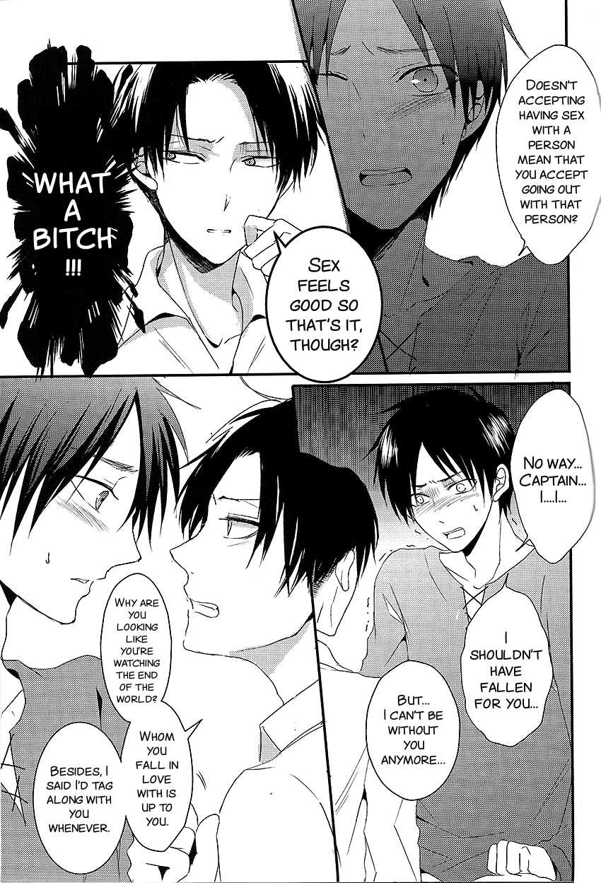 (Chousa Heidan no Renai Jijou) [UNAP! (Maine)] I give heart to you (Shingeki no Kyojin) [English] [SMDC] - Page 25