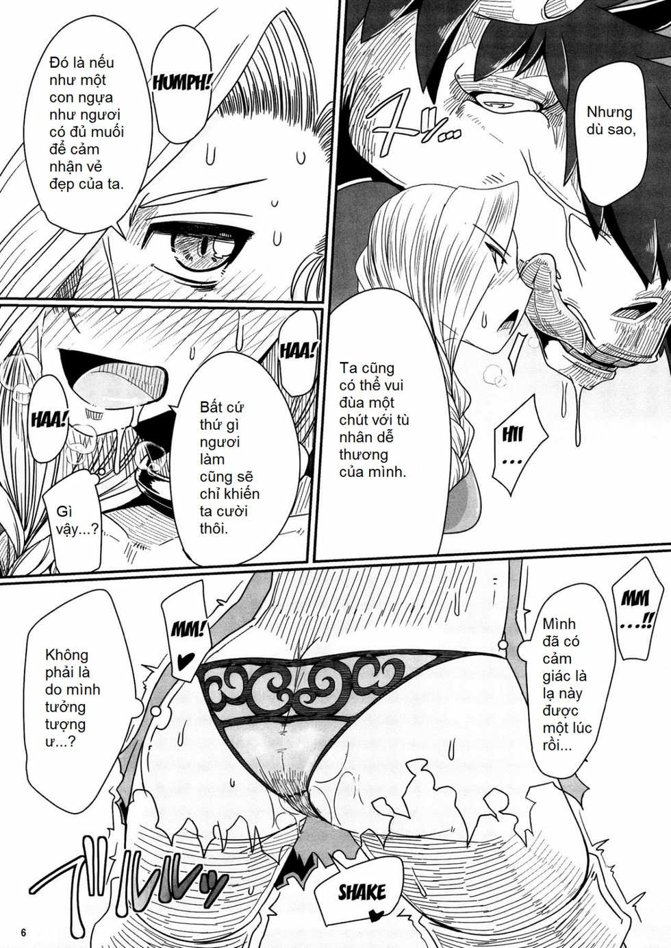 (C92) [A.S.G Group (Misonou)] Tou no Saijoukai de Hanayome o Machi Ukeru Uma wa Chotto Tegowai zo Kai (Dragon Quest V) [Vietnamese Tiếng Việt] [Con Người] - Page 7