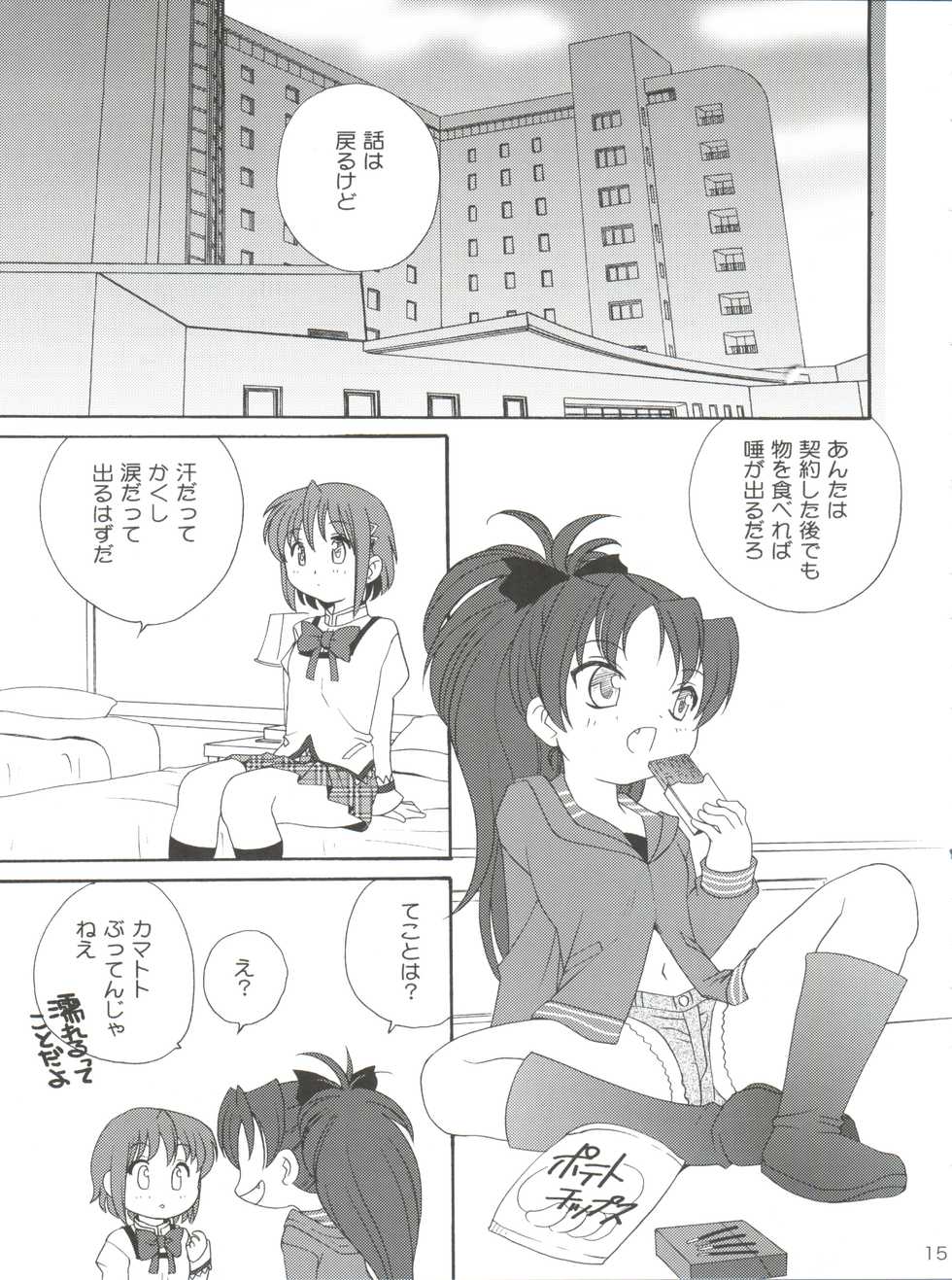(C82) [Shishamo House (Araki Akira)] Kyou Saya Connection (Puella Magi Madoka Magica) - Page 15