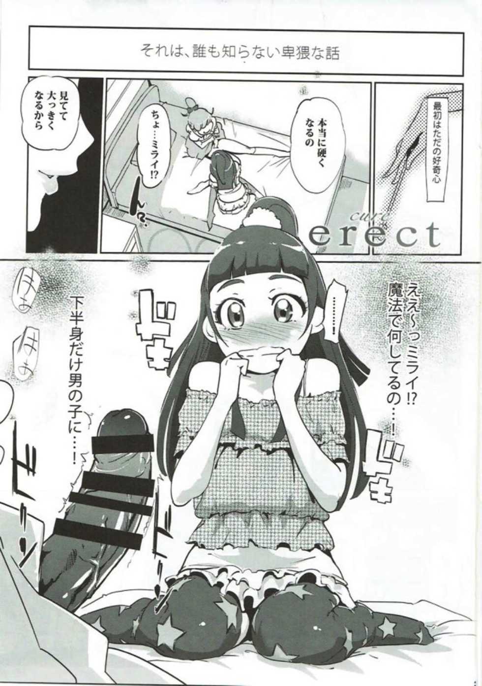 (C90) [C.N.P (clone Ningen)] cure erect (Mahou Tsukai Precure!) - Page 2