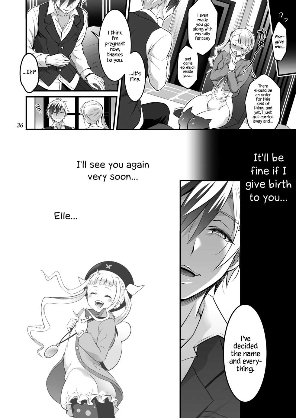 [Temparing (Tokimachi Eisei)] Futanari Lara to Kozukuri Sex (Tales of Xillia 2) [English] {Hennojin} [Digital] - Page 36